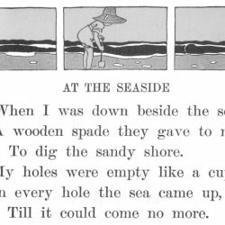 At the seaside robert louis stevenson