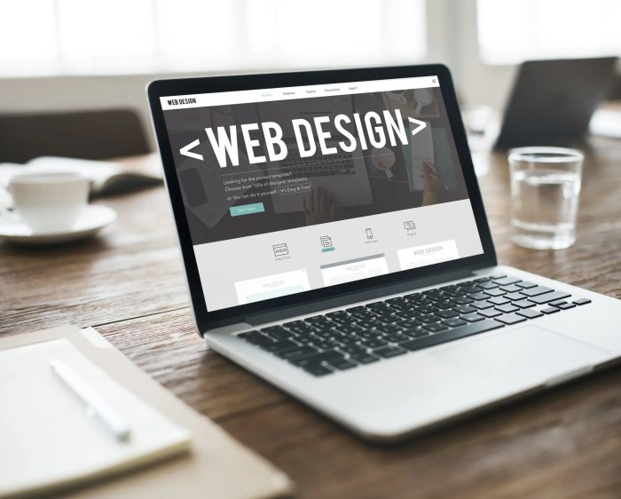 Web designer does