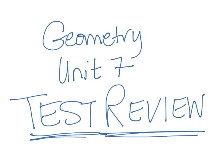 Unit 7 test polygons and quadrilaterals