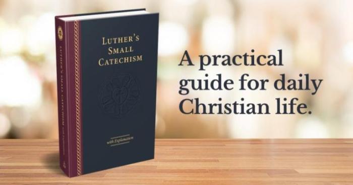 Luther catechism apostles creed