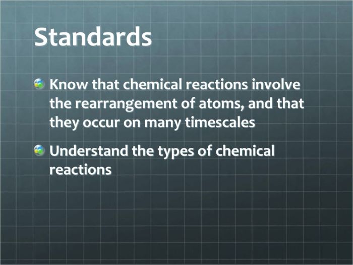 Identify the statement below that is true about chemical reactions