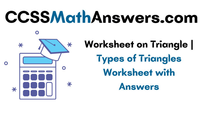 Centers of triangles review worksheet answer key