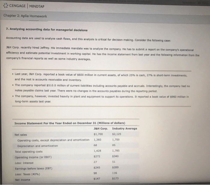 Cengage accounting chapter 3 homework answers