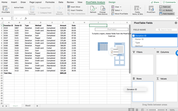 Scenario powerful feature use excel report pivottable